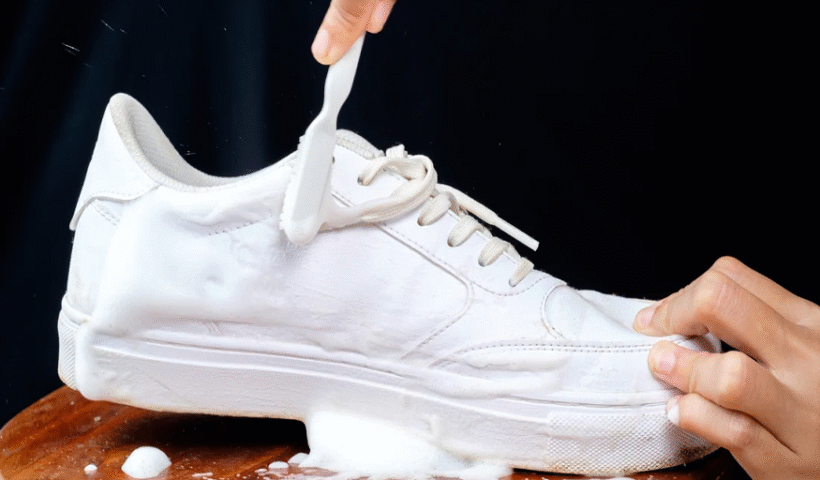 deep shoe cleaning