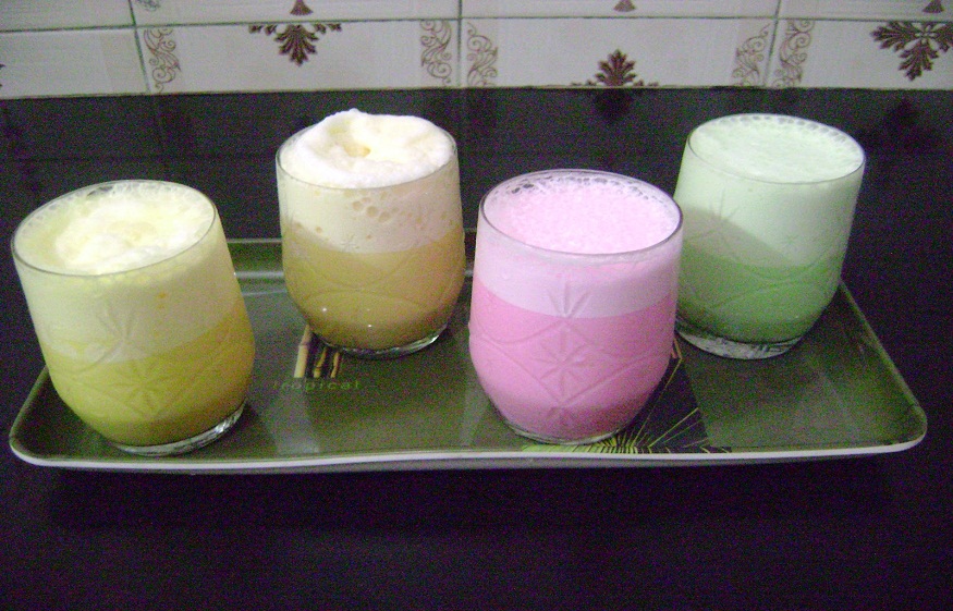 Rose Milk, Jaljeera, Badam Milk,